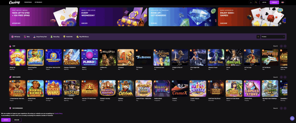 Experience the Excitement of Casiny Casino Experience the Excitement of Casiny Casino